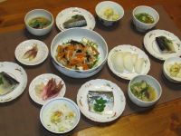 メインは栗？鯖？厚揚げ？